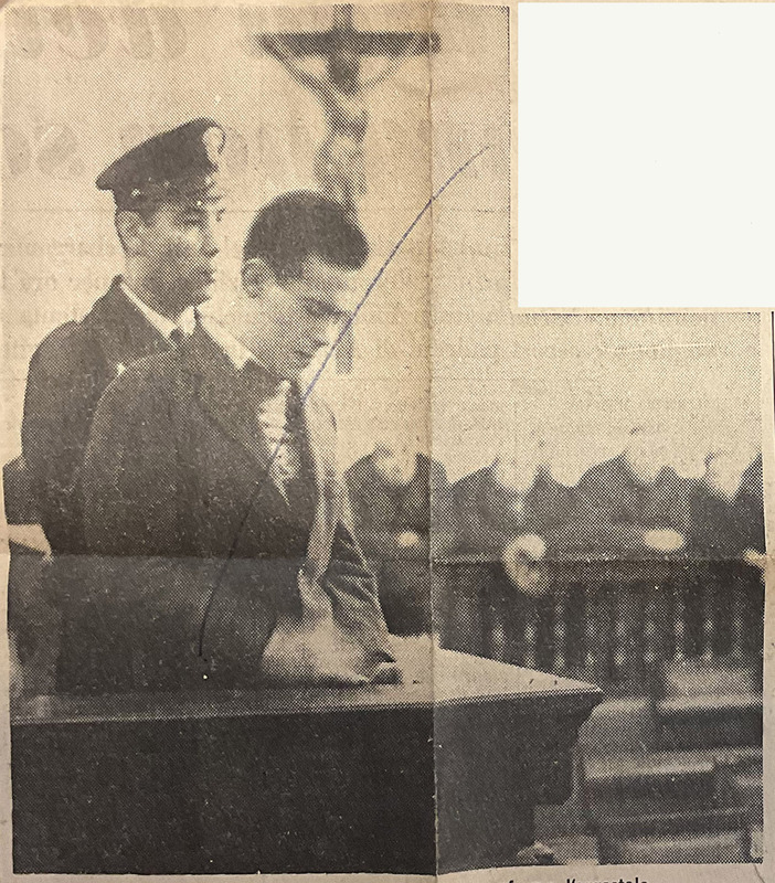 Francesco Virdis ascolta la sentenza che conferma l’ergastolo