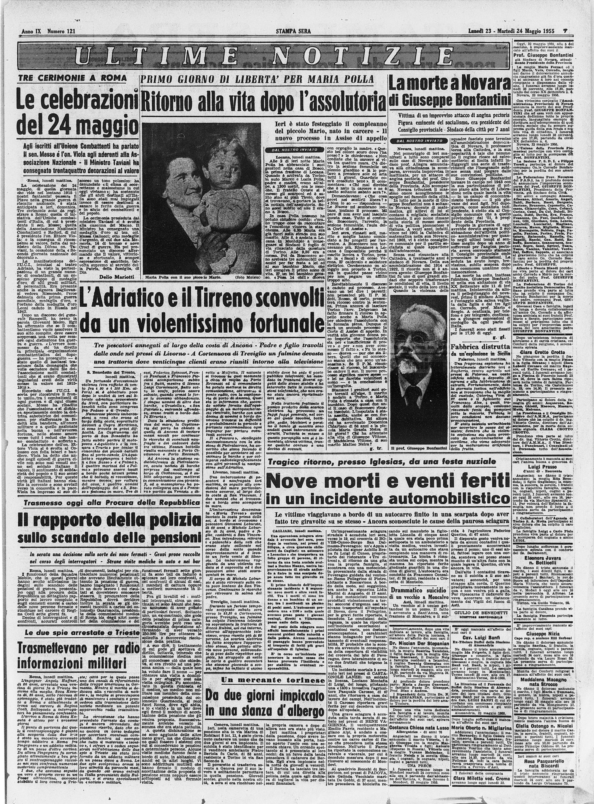 Ritorno alla vita dopo l'assolutoria