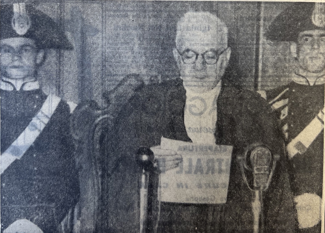 Il giudice Papa, presidente di Corte d'assise