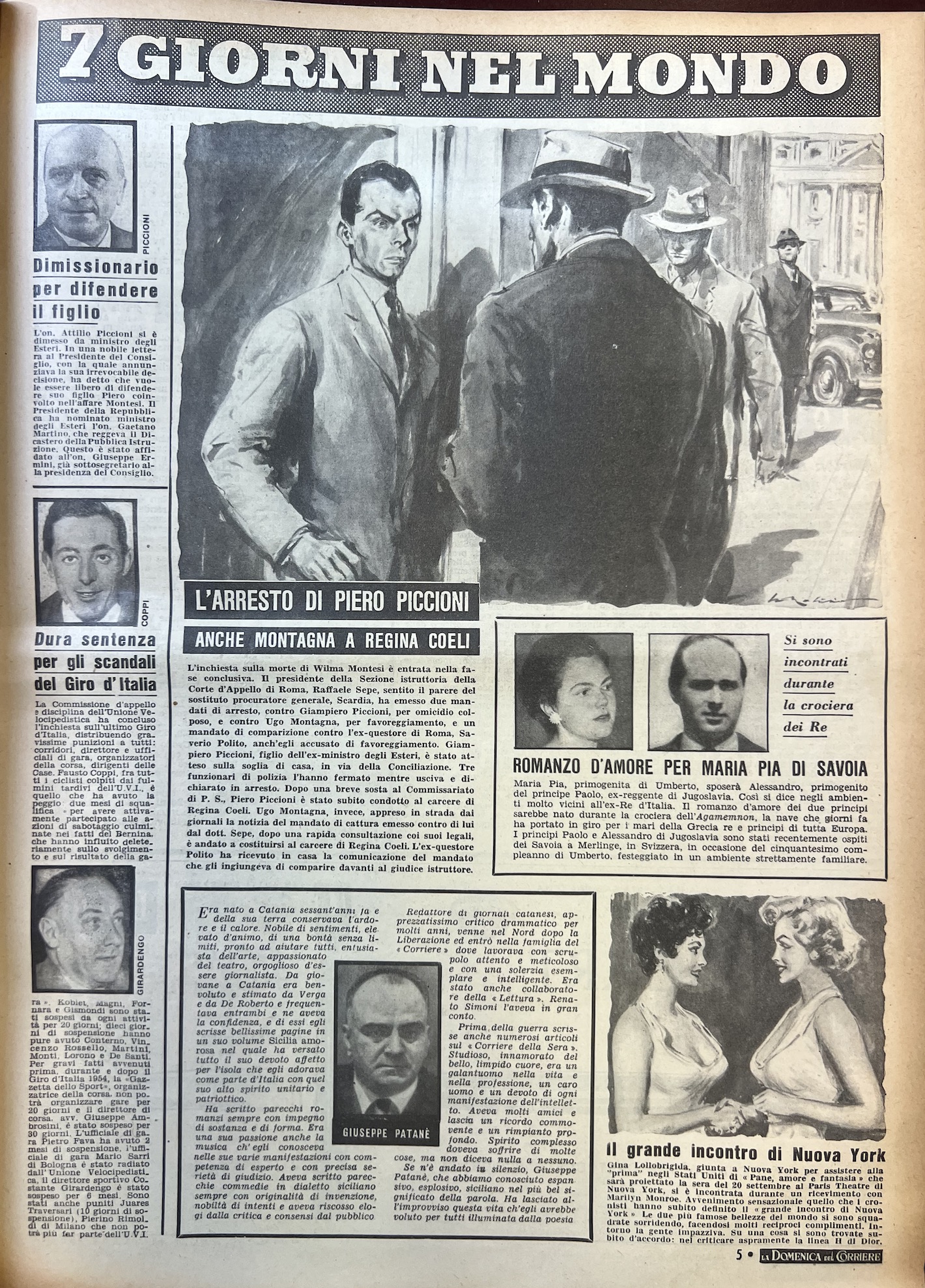 L'arresto di Piero Piccioni
