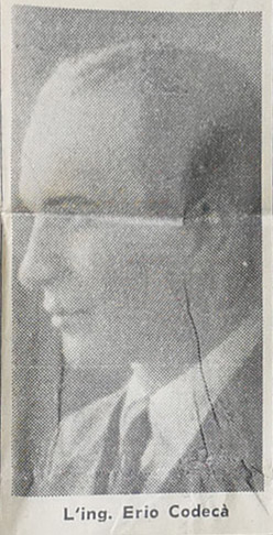L’ingegner Erio Codecà