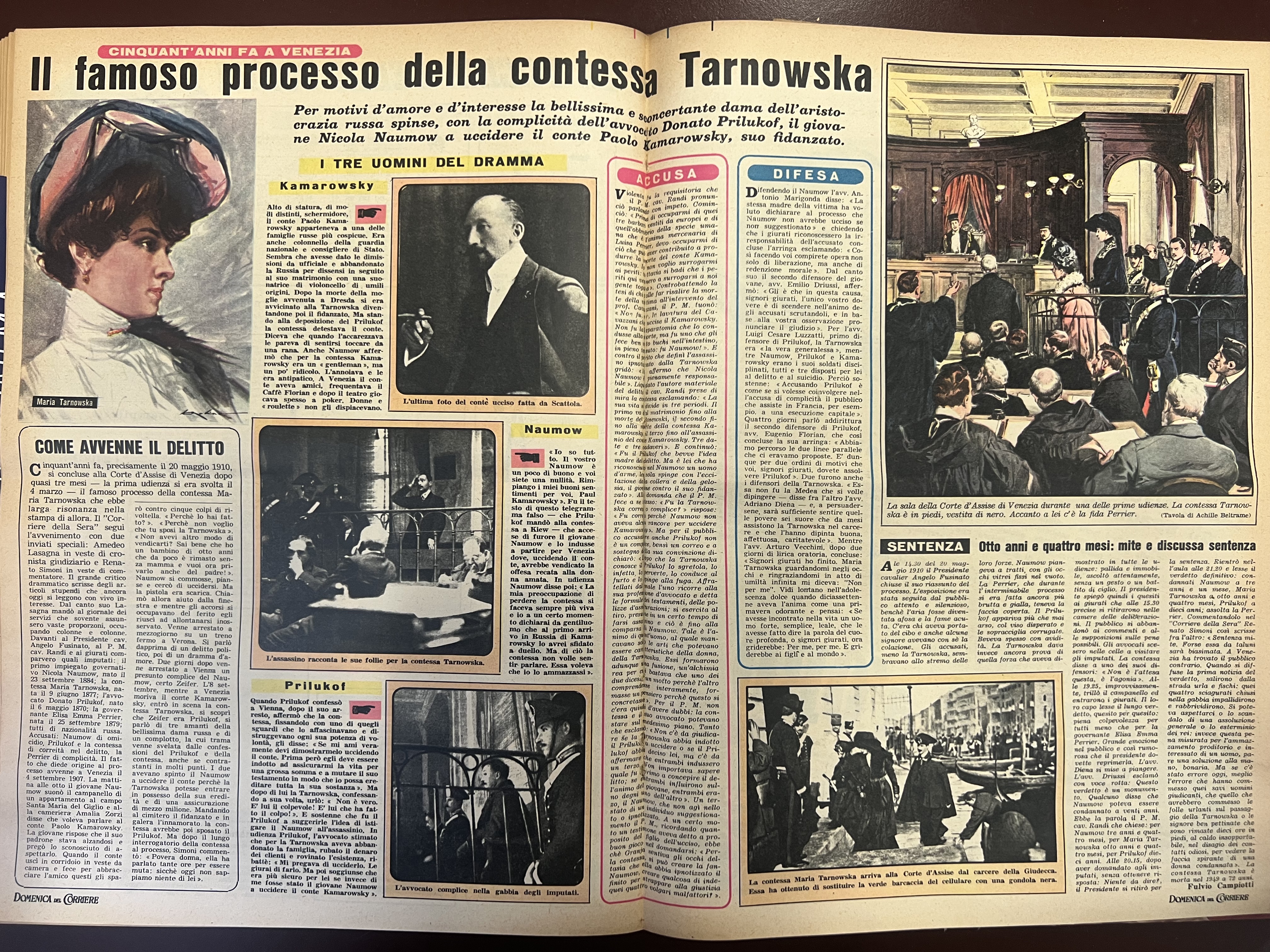 Il famoso processo della contessa Tarnowska