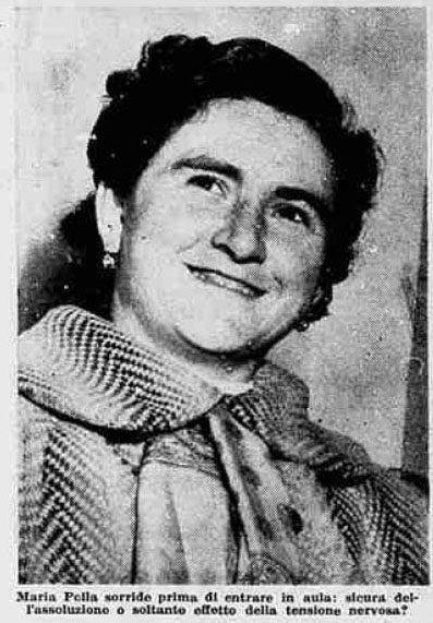 Maria Polla prima della sentenza