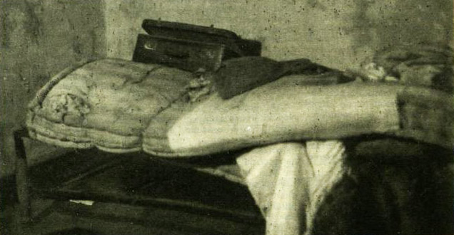 La stanza da letto dove Italia Vannini fu uccisa