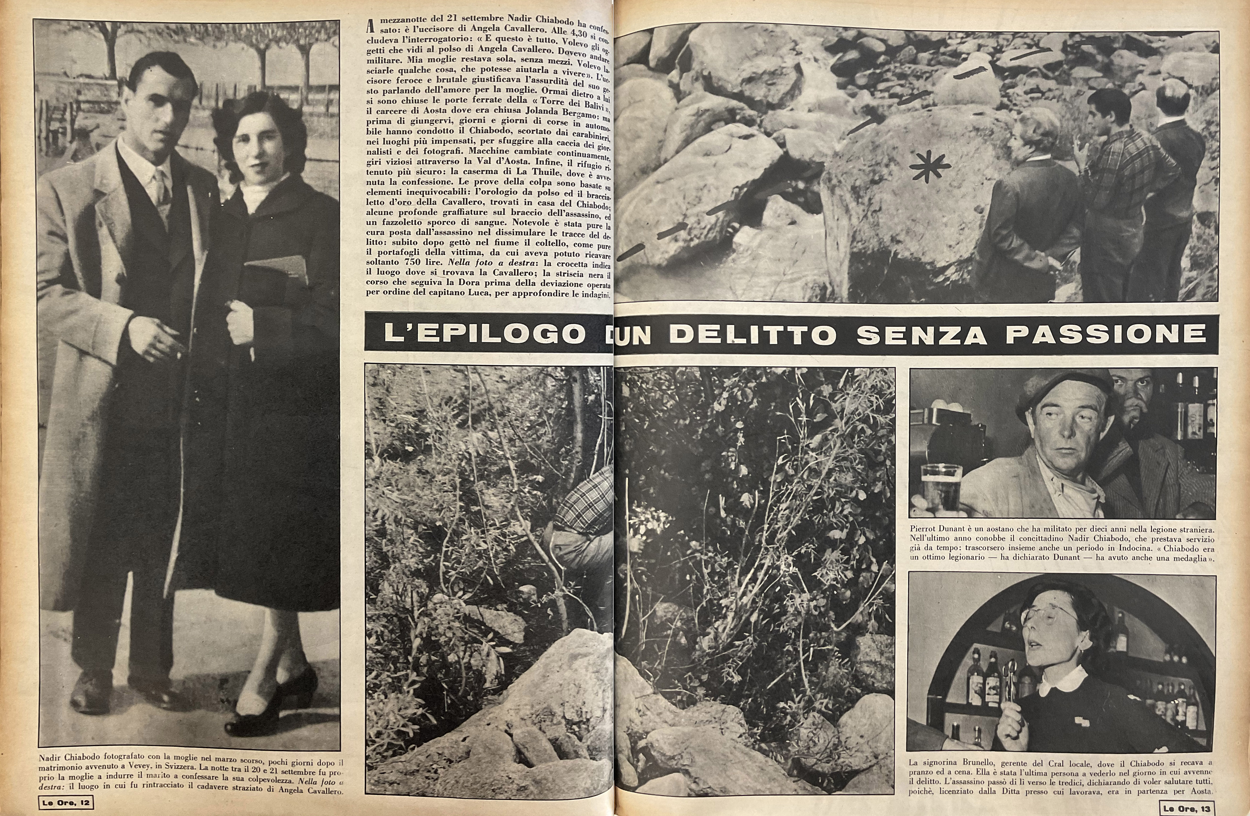 L’epilogo d’un delitto senza passione