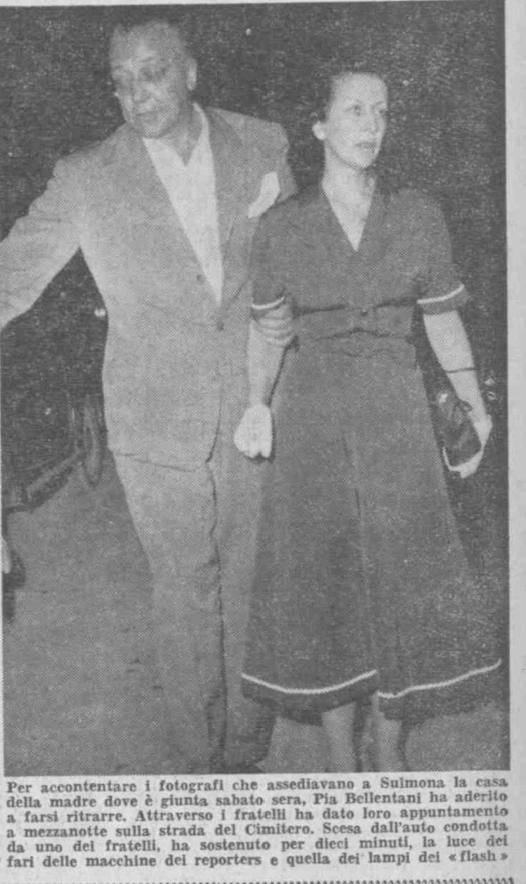 Pia Bellentani con un fratello