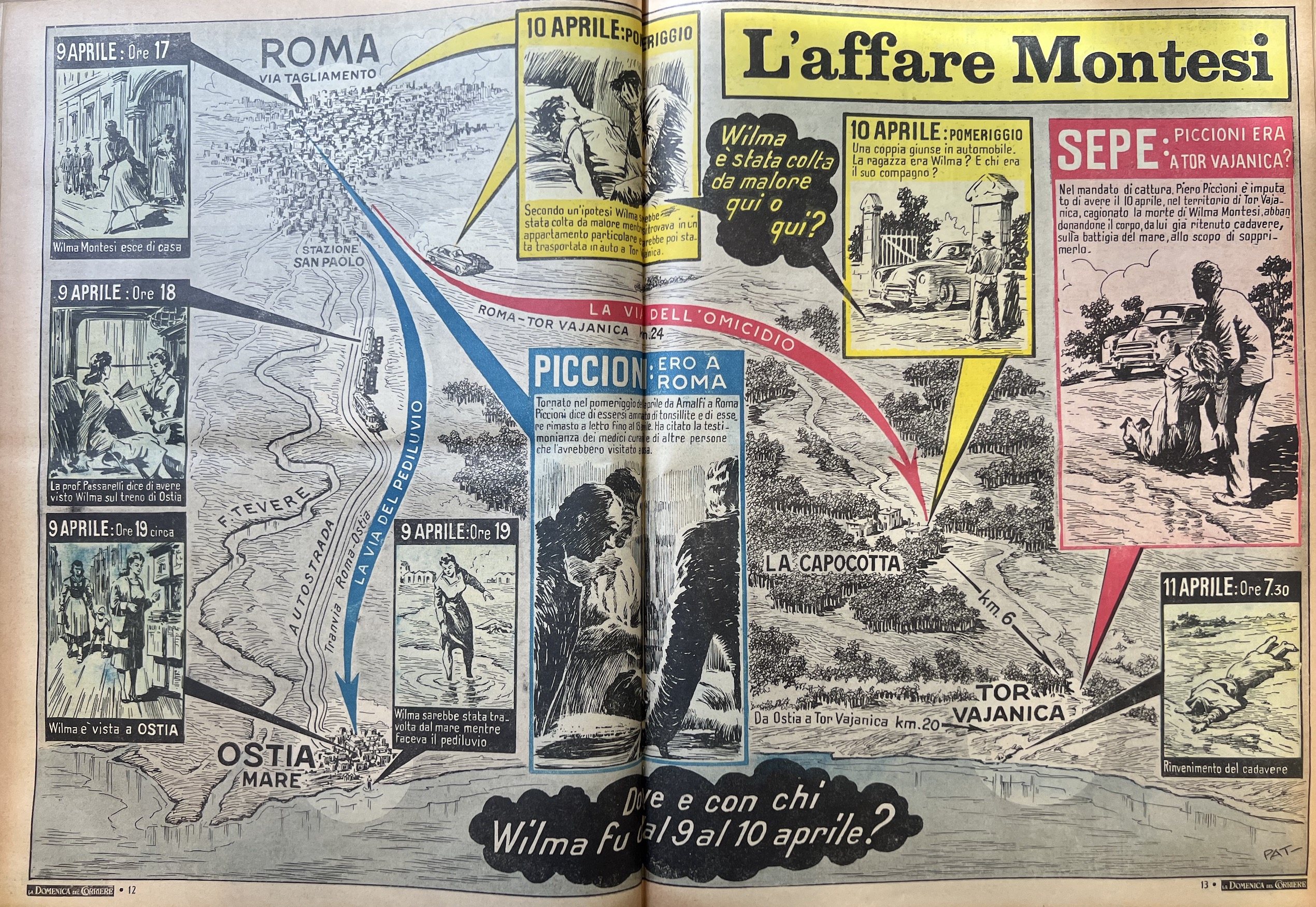 La ricostruzione del caso Montesi