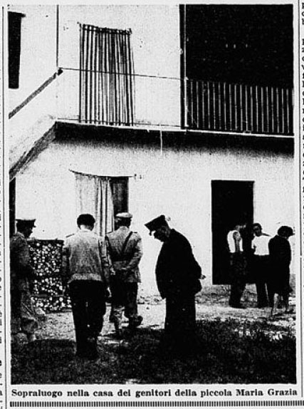 Sopralluogo nella casa della famiglia Neira