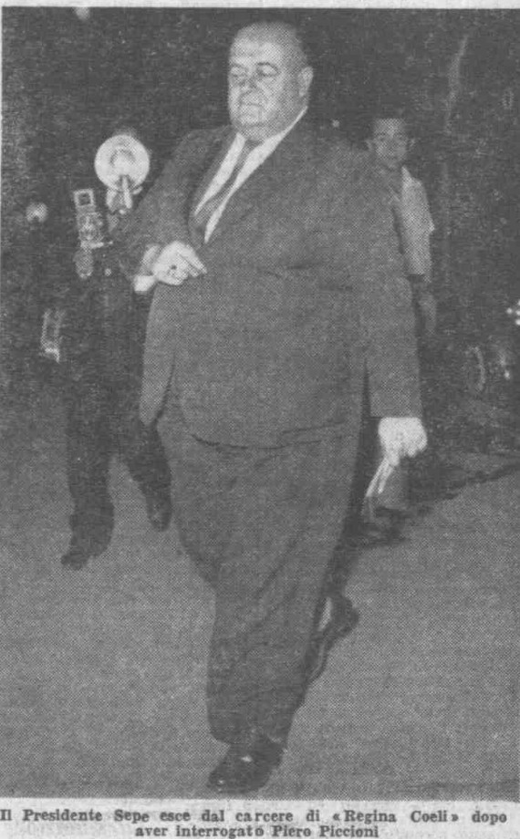 Raffaello Sepe, presidente della sezione istruttoria
