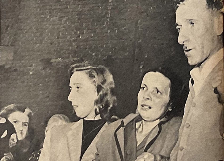 Il padre, la madre e la sorella di Angela Cavallero