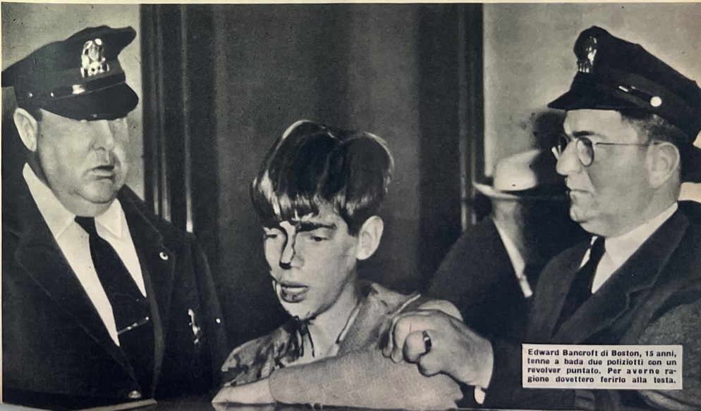 Edward Bancroft di Boston, 15 anni