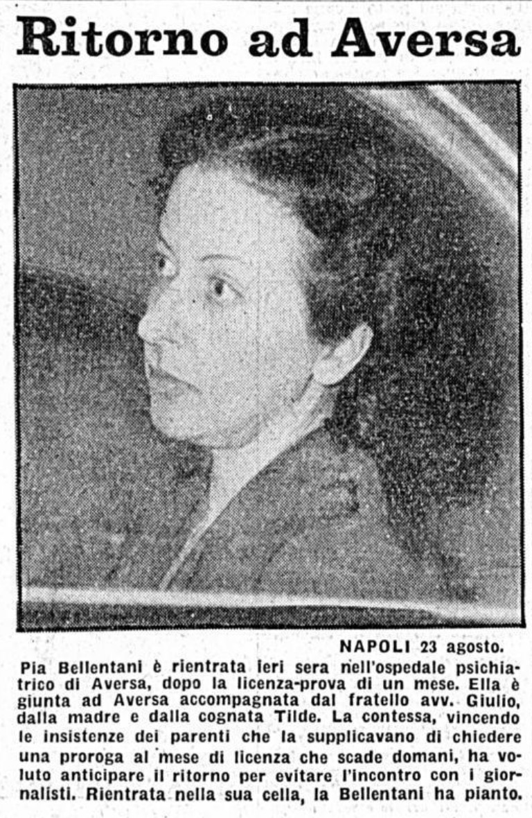 "Ritorno ad Aversa" di Pia Bellentani