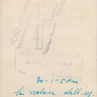 Elena Piasesky,  vedova dell'ingegnere Erio Codecà